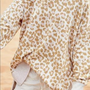 Aerie Desert Leopard Sweatshirt